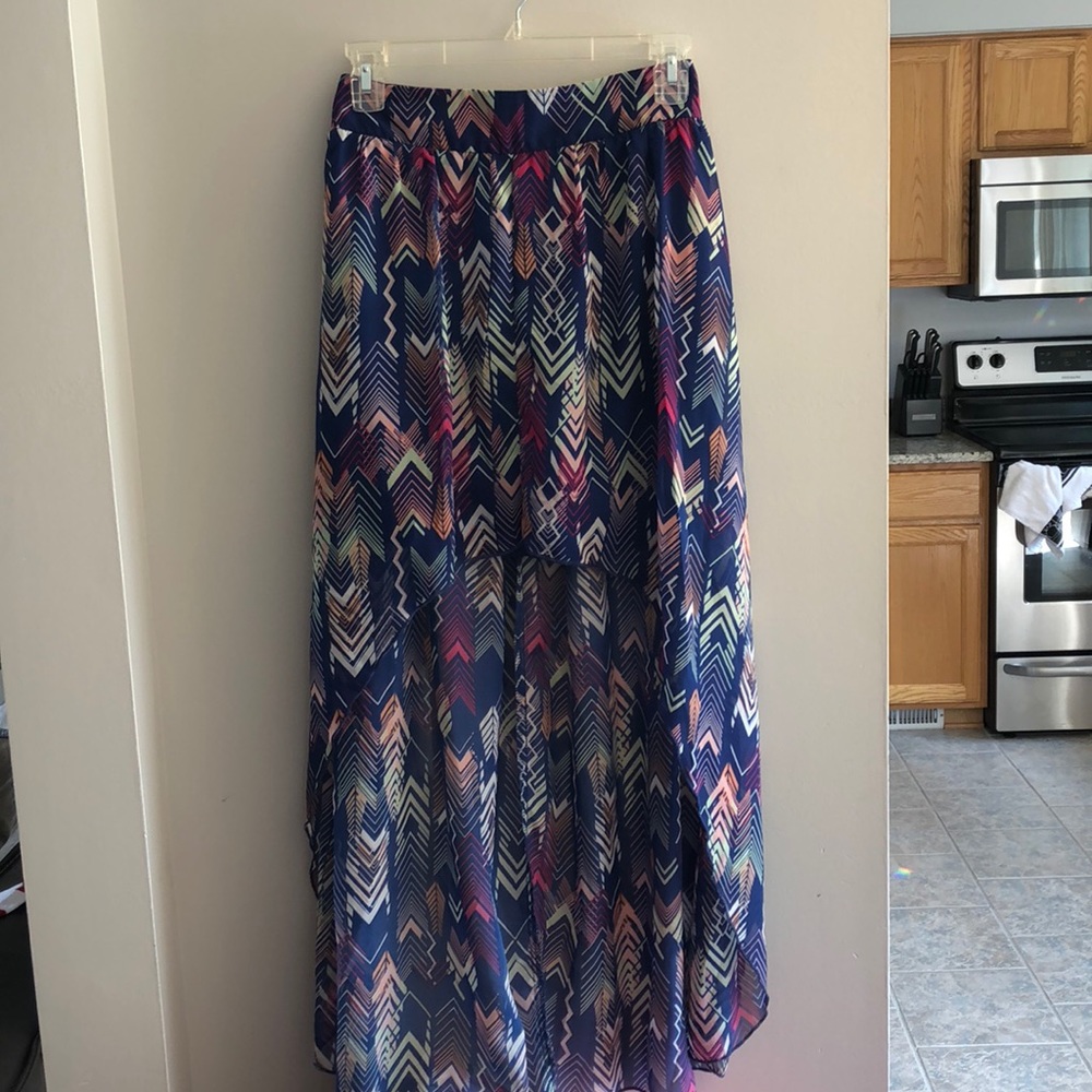 High low skirt